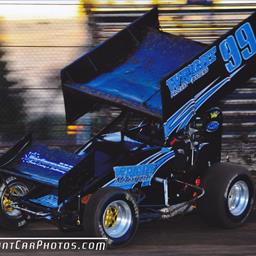 B-Main Contact Ends Wright’s Night Early