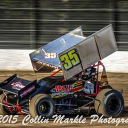 Scelzi Records Top Five While Doing Double Duty at Calistoga Speedway