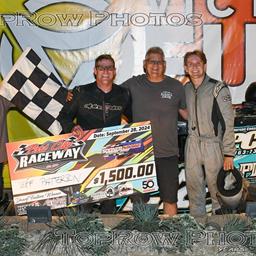 Jeff Patterson Scores NOW600 Sooner State Dwarf Car Series Win at Port City Raceway!