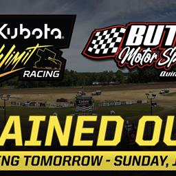 SUNDAY SHOW: Rain Pushes Kubota High Limit Racing at Butler Motor Speedway to Sunday, June 2