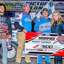 Sanders takes home night two of USRA Nationals at Webster City