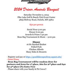 2024 Driver Award Banquet - November 2, 2024