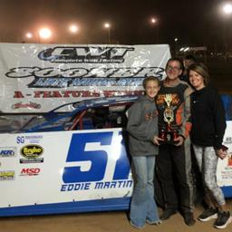 Martin captures first Sooner Late Model victory