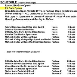 Legends Night tonight at Devil&#39;s Bowl Speedway!