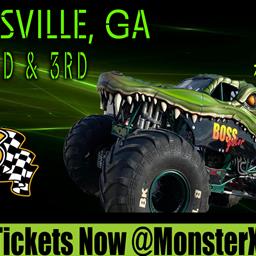 Monster Trucks invade Golden Isles Speedway  March 2nd and 3rd