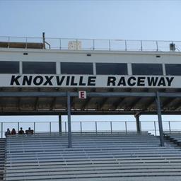 Official booths high atop the Knoxville Raceway