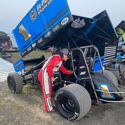 Crouch Hustles From 18th to Sixth During Sprint Car Debut