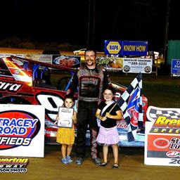 Larry Wight Charges to Brewerton Speedway Modified Win