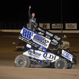 Jeremy Huish Wins Emotional Rick Salem Memorial at Dodge City
