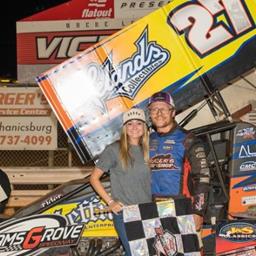 Wagaman Wins Williams Grove Outlaws Tune-Up, Norris Sweeps 358s