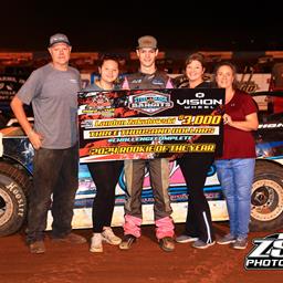 Fayetteville Motor Speedway (Fayetteville, NC) – Steel Block Bandits – Cash Money 100 – October 26th, 2024. (ZSK Photography)