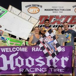 BOWLING SMOKES THE FIELD AND HIS ENGINE TO WIN USCS HELTON MEMORIAL AT DIXIE