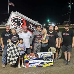 Brad Bowden Collects ASCS Hurricane Area Super Sprint Win At Greenville Speedway