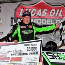 Jimmy Owens Wins Comp Cams Topless 100 opener