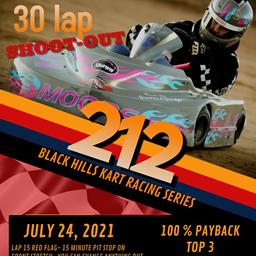 212 Series 30 Lap Shoot Out July 24th 2021