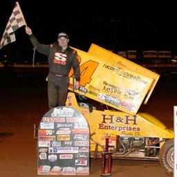 Wayne Johnson captures O&#39;Reilly USCS Lucas Oil Showdown race #1 at Columbus