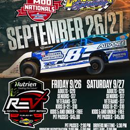 REVIVAL SET FOR POWRI STOCKMOD NATIONALS