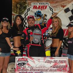 Ray Cook Wins Heart Pounding 18th Annual DART Show Me 100 Presented by Lucas Oil