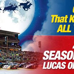 Looking for a last-minute Christmas-shopping idea? Lucas Oil Speedway gift cards available
