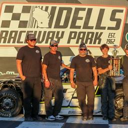 FIRST CAREER WIN FOR TANNER BERGE IN 602 LATE MODELS