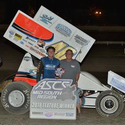 Howard Moore Wins ASCS Mid-South Speedweek Opener At Riverside