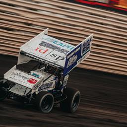 Kaleb Johnson Satisfied With Speed Before Storm Ends Night Early at Knoxville Raceway