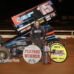 Hafertepe Jr. Maneuvers to First Career Win at Family Owned Track with ASCS Red River