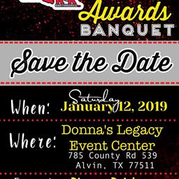 2018 POWRi Align Pro Lonestar 600 presented by K&amp;K Earthwork Banquet date Announced