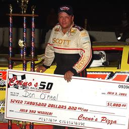 Don O&#39;Neal Stays Hot With His 6th Lucas Oil Late Model Dirt Series Win of &#39;05 at Muskingum County Speedway