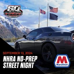 Marathon No Prep Street &amp; NHRA Street Wally this week!