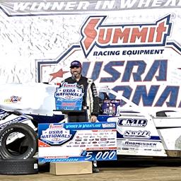 Patient Wolff claims Modified finale as USRA Nationals conclude at Lucas Oil Speedway