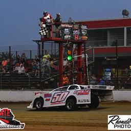 Midway Speedway (Lebanon, MO) – 4 State Dirt Late Model Series – August 1st, 2025. (Rhonda Burton Photography)