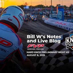 Bill W&#39;s Notes for 8/8