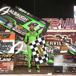 LAST-MINUTE MONEY-MAKER: Carson Macedo and Jason Johnson Racing Make Lernerville&#39;s $25,000 Silver Cup Their First High Limit