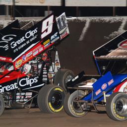 Joey Saldana and Donny Schatz