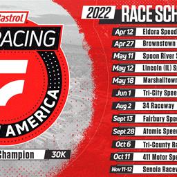 2022 Castrol FloRacing Night in America Slate Boasts 12 Dates at 12 Venues