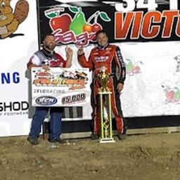 Terry McCarl Collects $5,250 Fall Haul; Jonathan Cornell Clinches Title with Sprint Invaders at 34 Raceway!