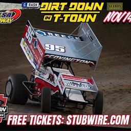 Matt Covington looking for First Win of the Season at Tulsa Speedway Nov 14