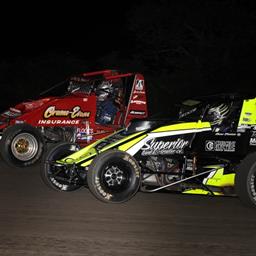 Stockon Satmps Gas City &quot;SprintWeek&quot; as First Win of Year