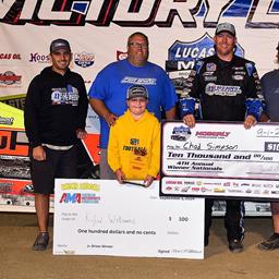 Chad Simpson Captures $10,000 Pay Day With Wiener Nationals Victory