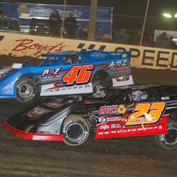 Fifth-place finish at Boyd&#39;s Speedway