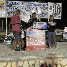 Zorn, Weldon, Roberts, and Kalkwarf Capture NOW600 National Wins on Friday at Jefferson County Speedway!