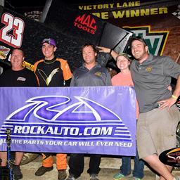 Starks Picks Up Fourth Victory in Last Month during Debut at Bubba Raceway Park