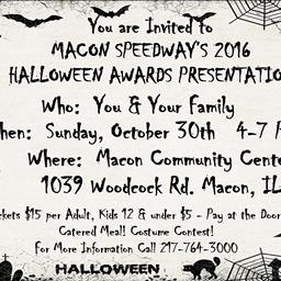 â€‹Macon Speedway &amp; Midwest Big Ten Drivers To Be Honored October 30
