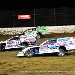 Top-5 finish in Modster Mash at 81 Speedway