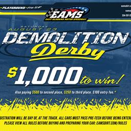 Demolition Derby, Don Don Cook Memorial - August 23