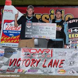 Marcham Marches to POWRi West Victory at I-44 Riverside Speedway