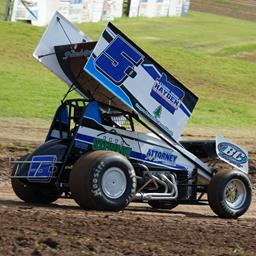 Dills Flips While Racing for Lead at Coos Bay Speedway