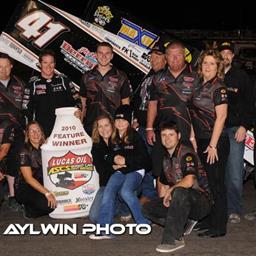 Ragin’ Cajun Cooks Up Lucas Oil ASCS Win in Devil’s Bowl Prelim!