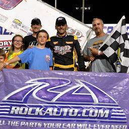 Hagar Registers 40th Career USCS Victory with Triumph at East Alabama Motor Speedway